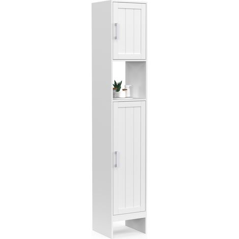 WALDO Badezimmerschrank, 2 Türen, 1 Fach, weiß (1/5)