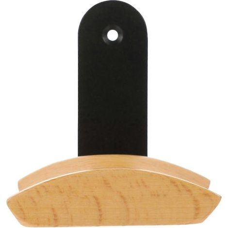 Kopfhörerständer mit Haken, Befestigungshaken, Holzständer – 7,5 x 8 cm – Khaki (1/4)