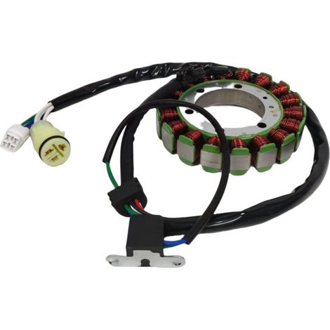 Ignition coil for motorcycles YFM660, compatible with Yamaha YFM660 Raptor 660 Grizzly 660 (1/4)