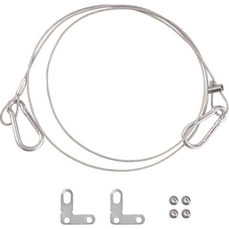 Kit de suspension sécurité x4 pour pavé LED - 472990 - Ledvance (1/2)