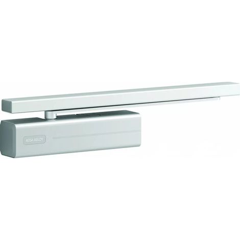 FERME PORTE DC340DA DAA F1-4 ARGENT SANS BRAS TEMPORISATION FERMETURE