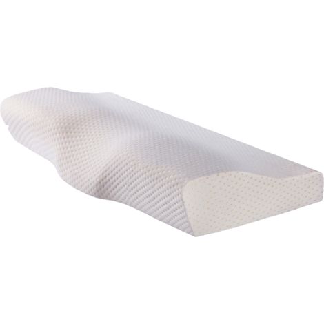 Oreiller en mousse à mémoire de forme pour le soutien de la nuque, oreiller orthopédique à récupération lente avec technologie de gel rafraîchissant, oreiller en mousse à mémoire de forme respirant po (1/5)