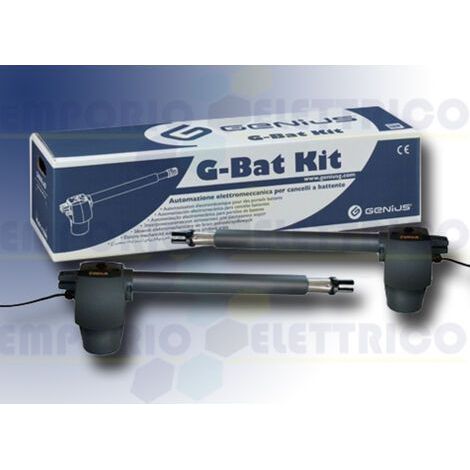 GENIUS Kit FAAC Automatización Puerta Batiente G-BAT 51701281 G-FLASH 868 230V 3M (1/3)