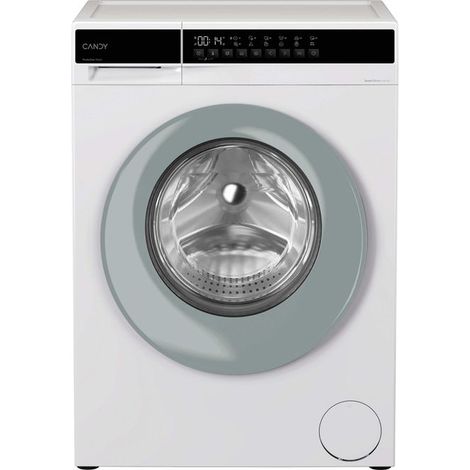 Candy Easy, Lavatrice Slim 7 KG, 15% più efficente della classe A, 1200 giri, Bianco, Inverter, Fresh Vapor, EY 27SE7-S