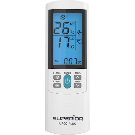 Mando Aire Acondicionado 4000 Codigos Elegante SUPERIOR SUPCU001