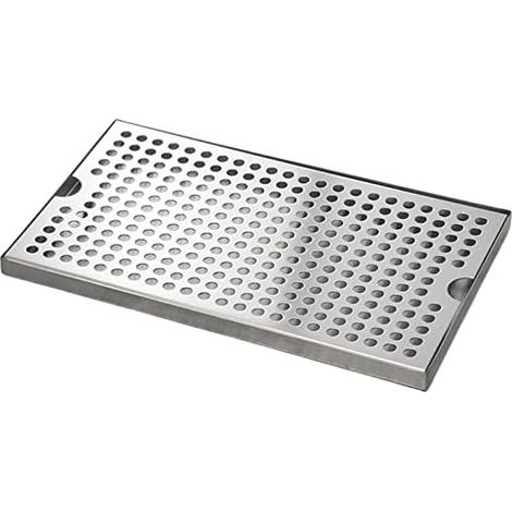 Vaschetta raccogligocce universale in acciaio inox per birra - vassoio di scolo della birra (1/5)
