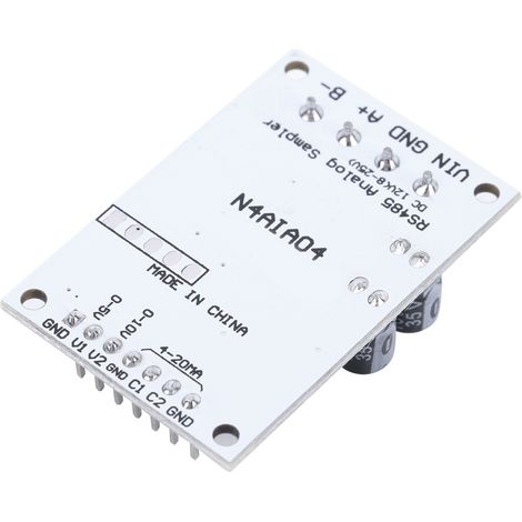 Entrée/sortie analogique de tension et de courant RS485 4-20 mA, convertisseur analogique-numérique (CAN) Modbus RTU 03 06, code de fonction N4AIA04 (1/5)