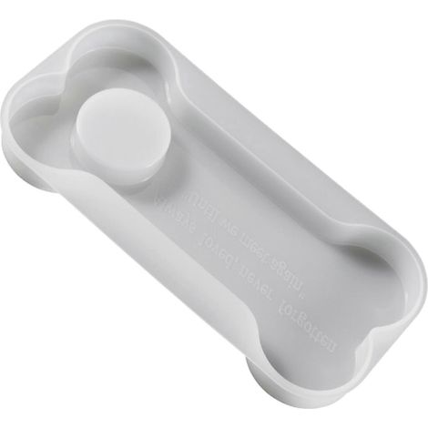 Silikonform für Tierknochen als Erinnerungsstück, Epoxidharzform für Grabsteine, Hunde-Erinnerungsform