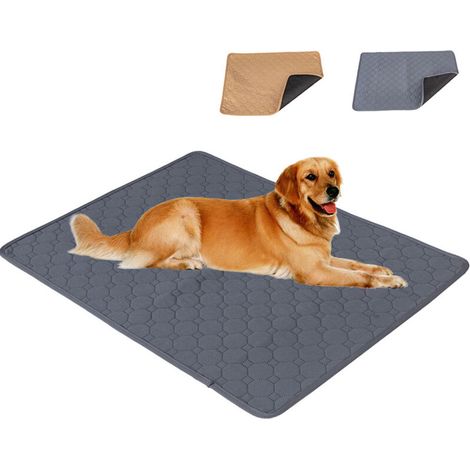 1X Tapis éducateurs pour Chiens, Tapis Propreté Chiot Lavable, Ultra Absorbant, Réutilisables Alese pour Animaux Domestiques Apprentissage, Lot de 1(L)10070cm Lefou (1/5)