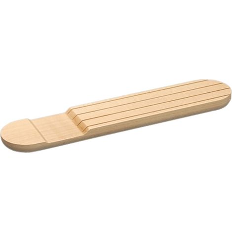 Range couteaux - Décor : Naturel - Finition : Verni - Largeur : 95 mm - Longueur : 460 mm - Matériau : Hêtre - GOLLINUCCI (1/2)