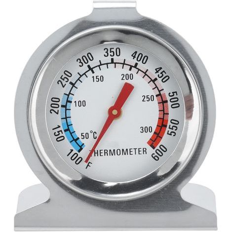Thermomètre de four Acier inoxydable Cadran Pointeur Cuisine Cuisson Thermomètres Haute précision. (1/5)