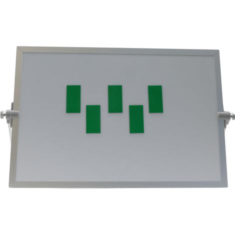 Barre de symboles magnétiques 2x4 cm vert