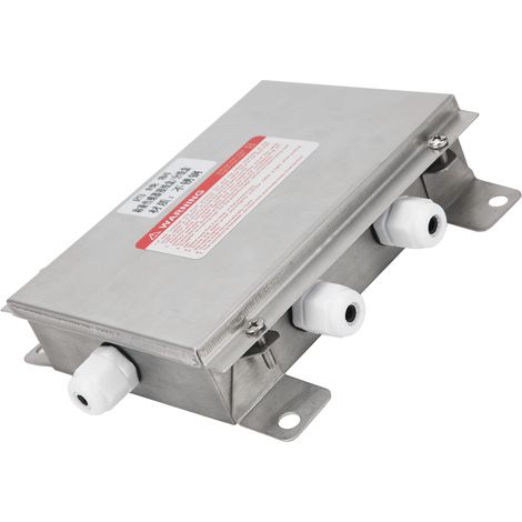 Boîtier de jonction pour compteur de charge, bornier en acier inoxydable étanche, fournitures industrielles (1/5)
