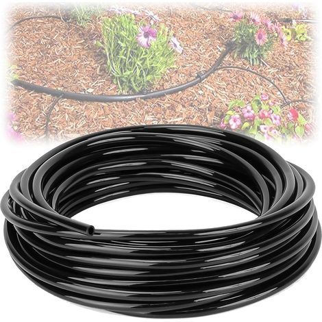 20 m Tuyau d'Arrosage, Tuyau capillaire, Tuyau d'irrigation Goutte à Goutte Diamètre intérieur 5mm, Tuyau pour arrosage en goutte à goutte pour Potager, Haies, Massifs, Plantations du Jardin (1/5)