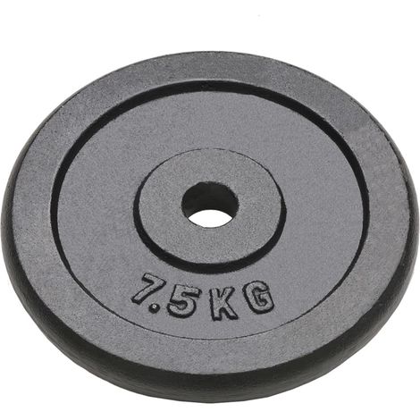 Plaque de poids 4 pcs 4x7,5 kg Fonte (1/4)
