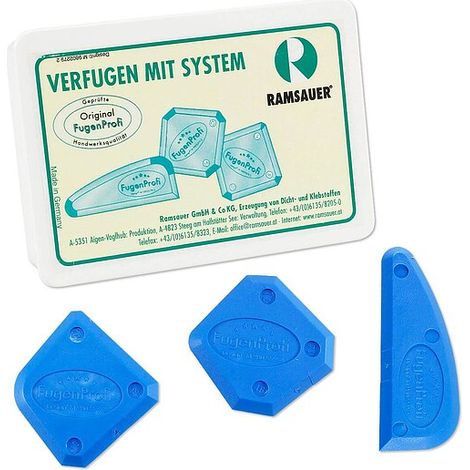 RAMSAUER ''Fugenprofi''-Spachtelset - 3-teilig - 9400500