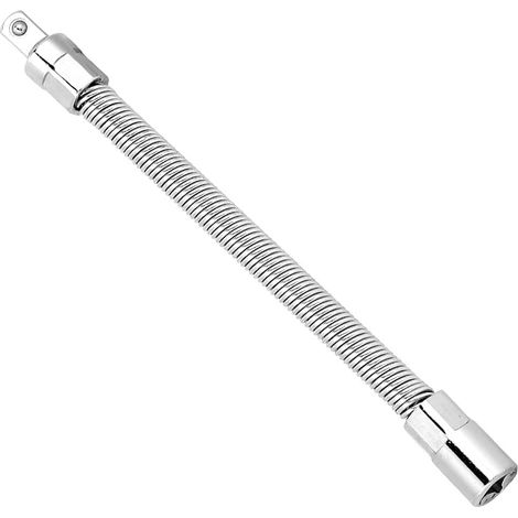 Flexible Extension for Limited Spaces – Connection Link for 3/8" Flexible Extension Shaft Bit Holder – Tools and Improvement (200mm) (1/5)