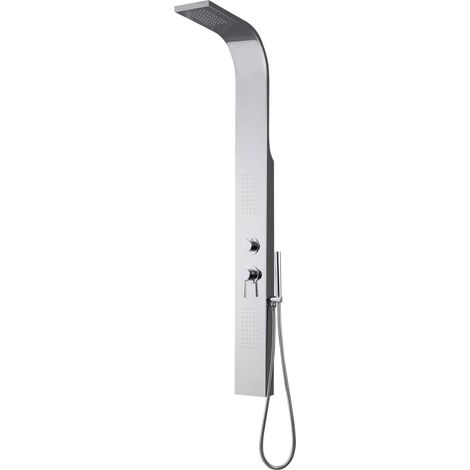 Pannello Doccia Queen In Acciaio Inox Specchiato