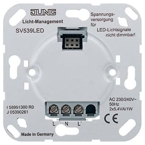 JUNG SV539LED SPANNUNGSVERSORGUNG FÜR LED-LICHTSIGNALE