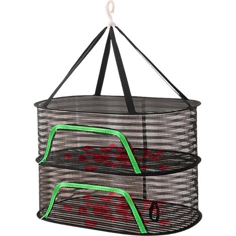 Rete per essiccare il pesce  Rete per essiccare pieghevole  Scolapiatti per carne da appendere, Scolapiatti pieghevole per pesce e verdure (1/5)