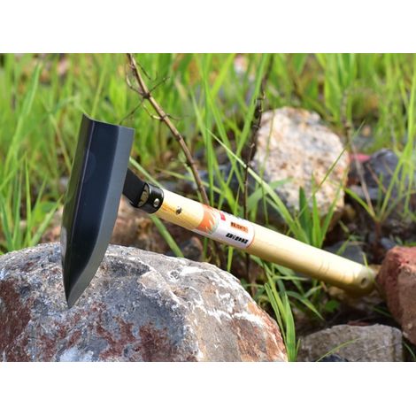1-Pack Portable Mini Hoe Desserrage Hoe Home Gardening Transplanting Tools, Noir, Hoe, 1pc (4214.3cm) (1/2)