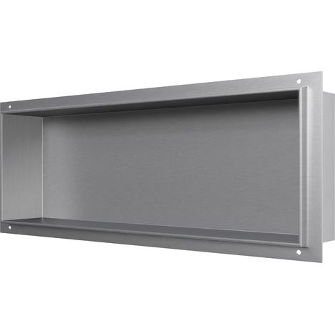 Wandnische Bernstein Edelstahl BS206010 randlos 20 x 60 x 10 cm Edelstahl gebürstet (1/4)