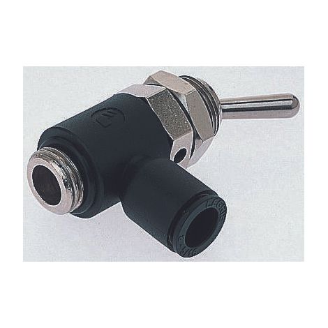 Vanne pneumatique Legris 7 801 Levier à bascule 3/2, G 1/8, 1/8pouces ( Prix pour 1 )