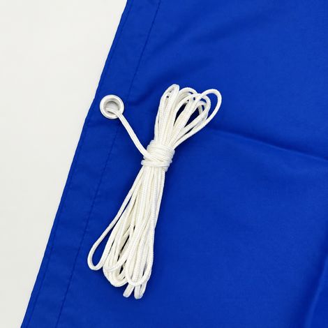 Voile d'ombrage rétractable toile d'ombrage ondulée personnalisée bleu roi Oxford 98% 11 15 × 10 × 5 cm 250 g – Livraison gratuite (1/5)