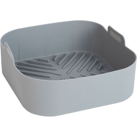 Bardusch-Moule pour friteuse à air, silicone, 21 cm, gris (1/5)
