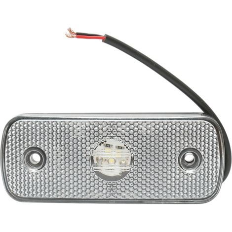 Luce di posizione laterale sottile LED 12-24V bianco 108x43,5x12mm Breckner Germany (1/4)