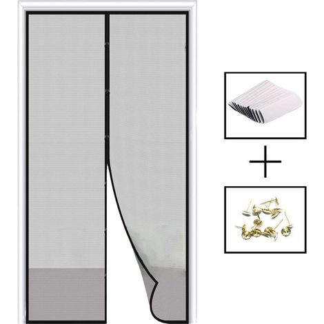 Zanzariera magnetica per finestre 120 x 210 cm, zanzariera magnetica, tende zanzariera non forate, zanzariera magnetica per porte e finestre (1/2)