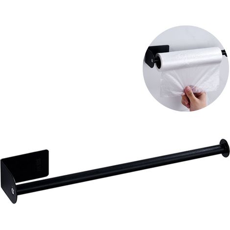 Porte-papier toilette autocollant chromé, support de papier toilette 3M, acier inoxydable, porte-rouleau de papier toilette sans perçage pour salle de bain et cuisine (1/4)