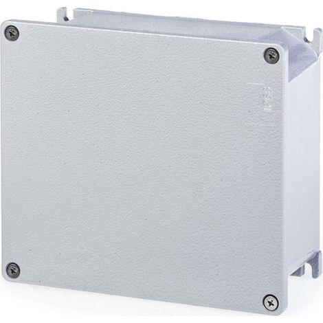 Scame cassetta derivazione in metallo scatola a parete con coperchio alubox 192x168x80 mm 653.03 (1/3)