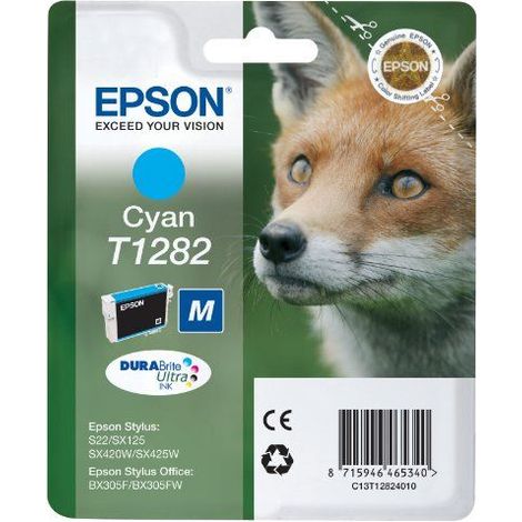 Epson Singlepack Cyan T1282 DURABrite Ultra Ink (1/3)