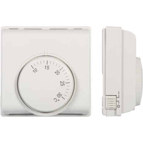 Energiesparender Thermostatregler, mechanischer 220V-Raumthermostat-Reglerschalter für zentrale Klimaanlagen in Hotels, Restaurants oder Supermärkten. (1/5)