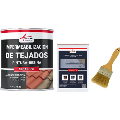 Resina impermeabilizante para tejas - ARCAFILM PACK