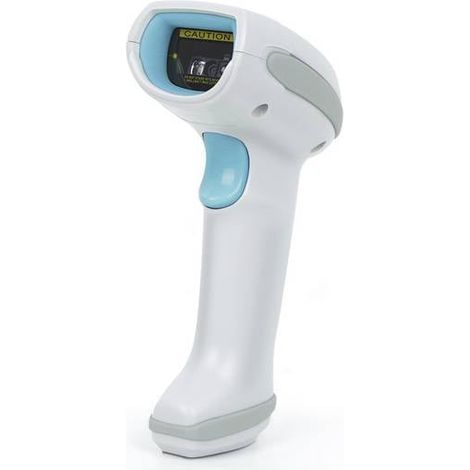 Digitus Lecteur de code-barres 2D filaire 1D, 2D imagerie blanc, pétrole USB, USB-A (1/4)