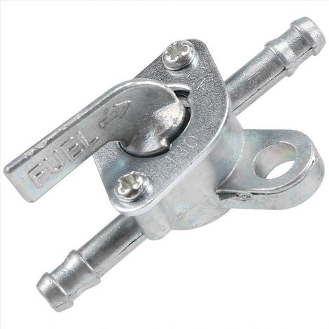 Robinet de réservoir d'essence/huile en ligne 1/4 pouce avec filtre et interrupteur pour quad/moto tout-terrain PIT PRO-SFYGV (1/5)