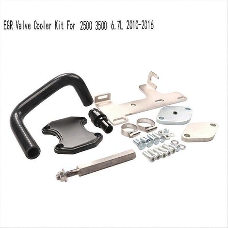 Kit refroidisseur EGR compatible Ram 2500 3500 Pickup 6.7L, ensemble complet pour véhicule diesel, pièce de rechange robuste, refroidissement optimal du moteur, pack de montage inclus. (1/5)