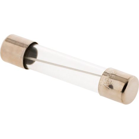 3 Fusibles de vidrio 6,3 x 32 mm 8 A