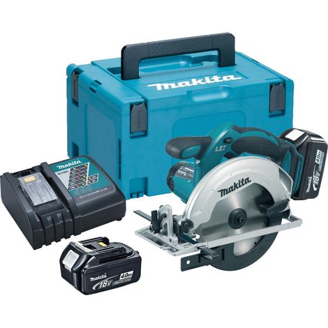 Makita DSS611RMJ 18V LXT Lithium Ion 165mm Circular Saw - 2 x 4.0ah Batteries (1/2)