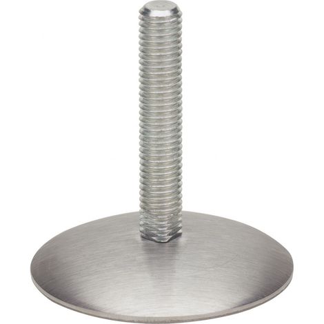 HETTICH Système de réglage de hauteur acier à visser, Diam.75 x H.75 mm
