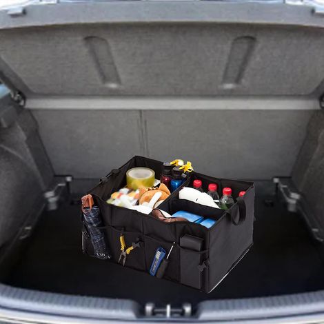 (Exklusiv in Südostasien erhältlich) Große Aufbewahrungsbox aus Vliesstoff für Auto/Kofferraum (Unverbindliche Preisempfehlung: 115 THB) (1/2)