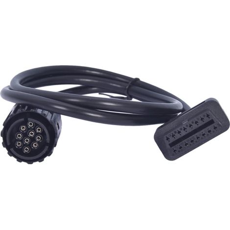 1 Câble Adaptateur OBD 10 Broches, Connecteur Diagnostic Moto, Interface KKL USB, Pour BMW S1000XR GS1200