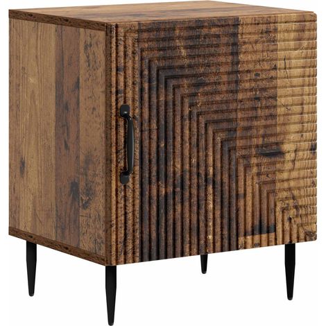 Nachttisch Altholz 43 x 34,5 x 50 cm Holzwerkstoff vidaXL