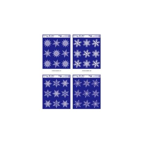 Vidriera 20x30cm NAVIDAD WB-12/ STXWG-508A-D