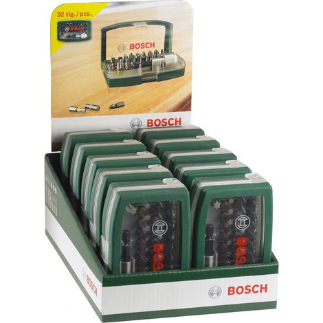 Set con 32 unidades para atornillar BOSCH 2607017063