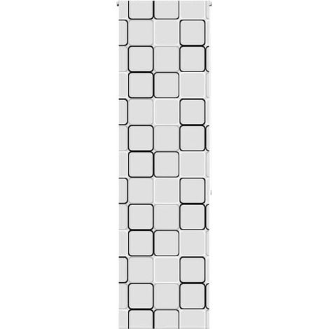 Store enrouleur de douche, dimensions 60x240 cm, largeur du tissu 56 cm. (1/5)