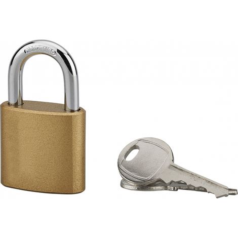 Cadenas à clé, intérieur, ovale, 32 mm, anse acier cémenté, 3 clés - SP