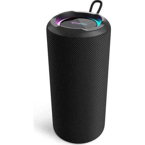 Altavoz Bluetooth inalámbrico LED Energy Sistem TempoRave de 40 W, color negro. (1/2)